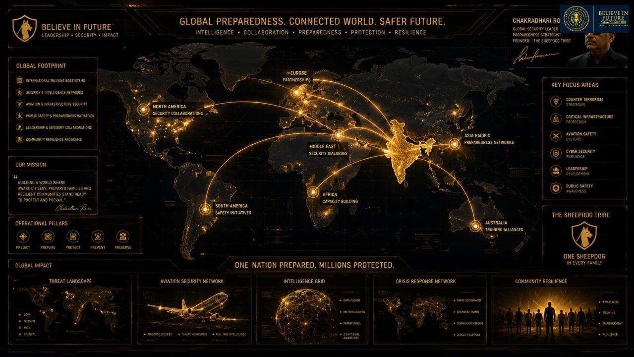 Global footprint map