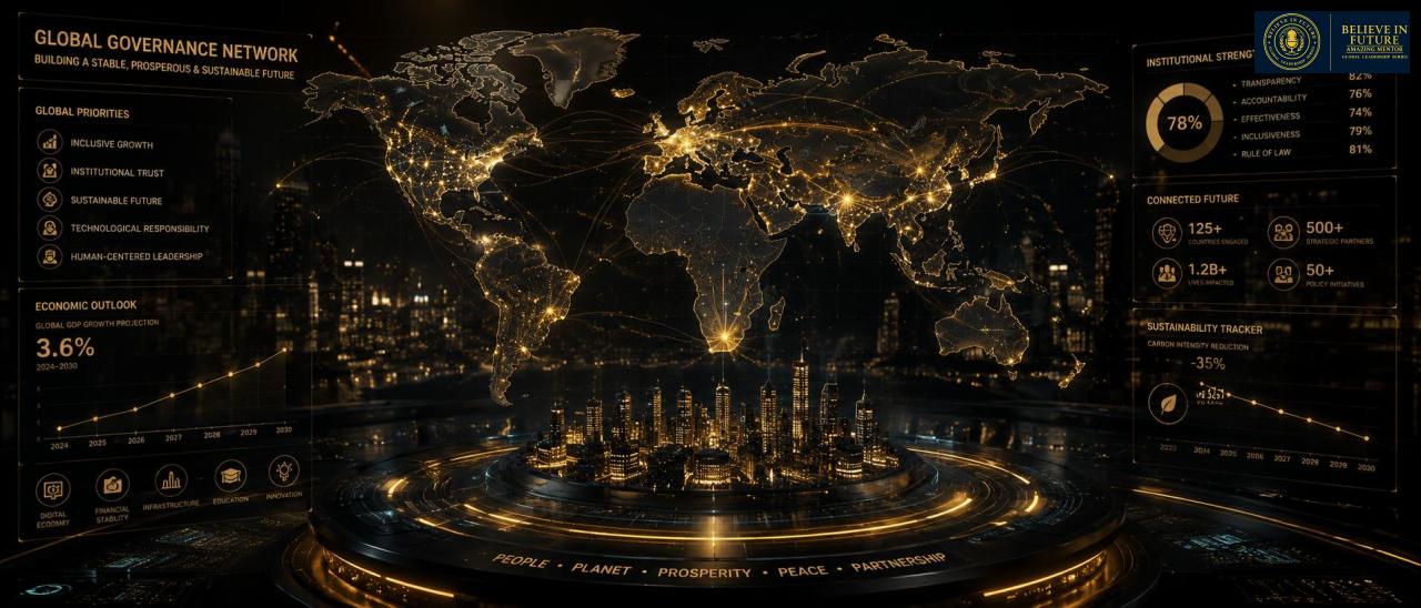 Global footprint map