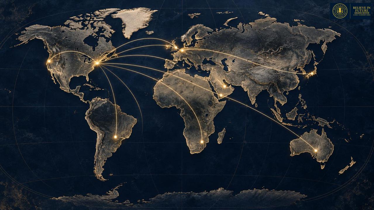 Global footprint map