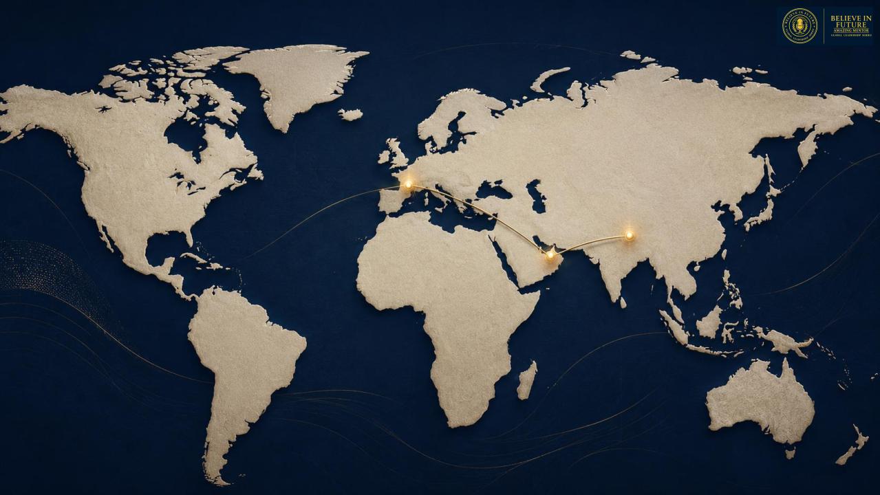 Global footprint map